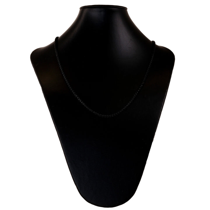 Rund stålkedja 3 mm 55 cm (stål 316L)