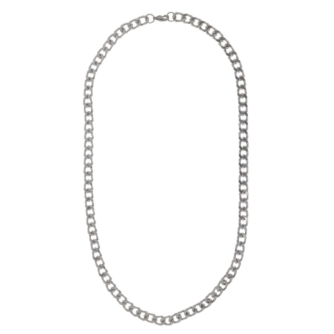 Steel armor chain necklace 55cm