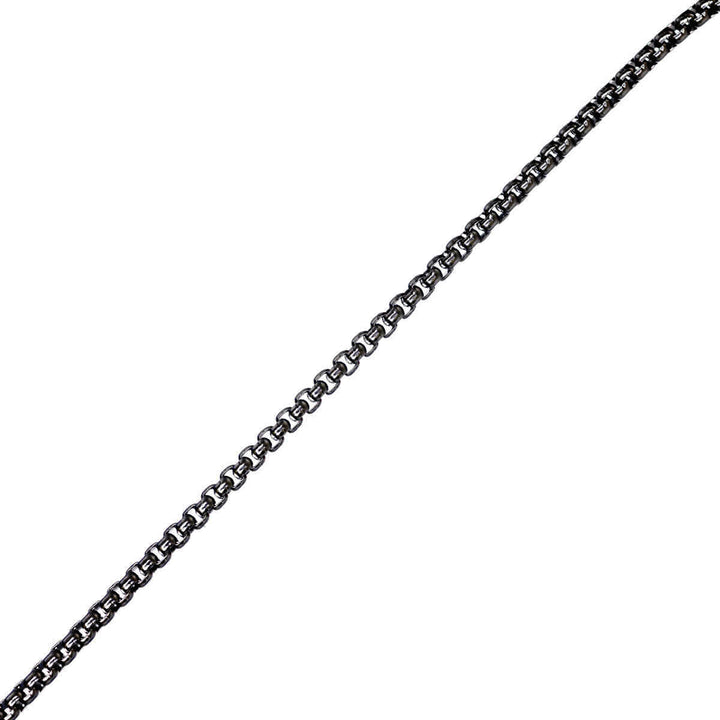 Thin steel necklace 2,5mm 60cm