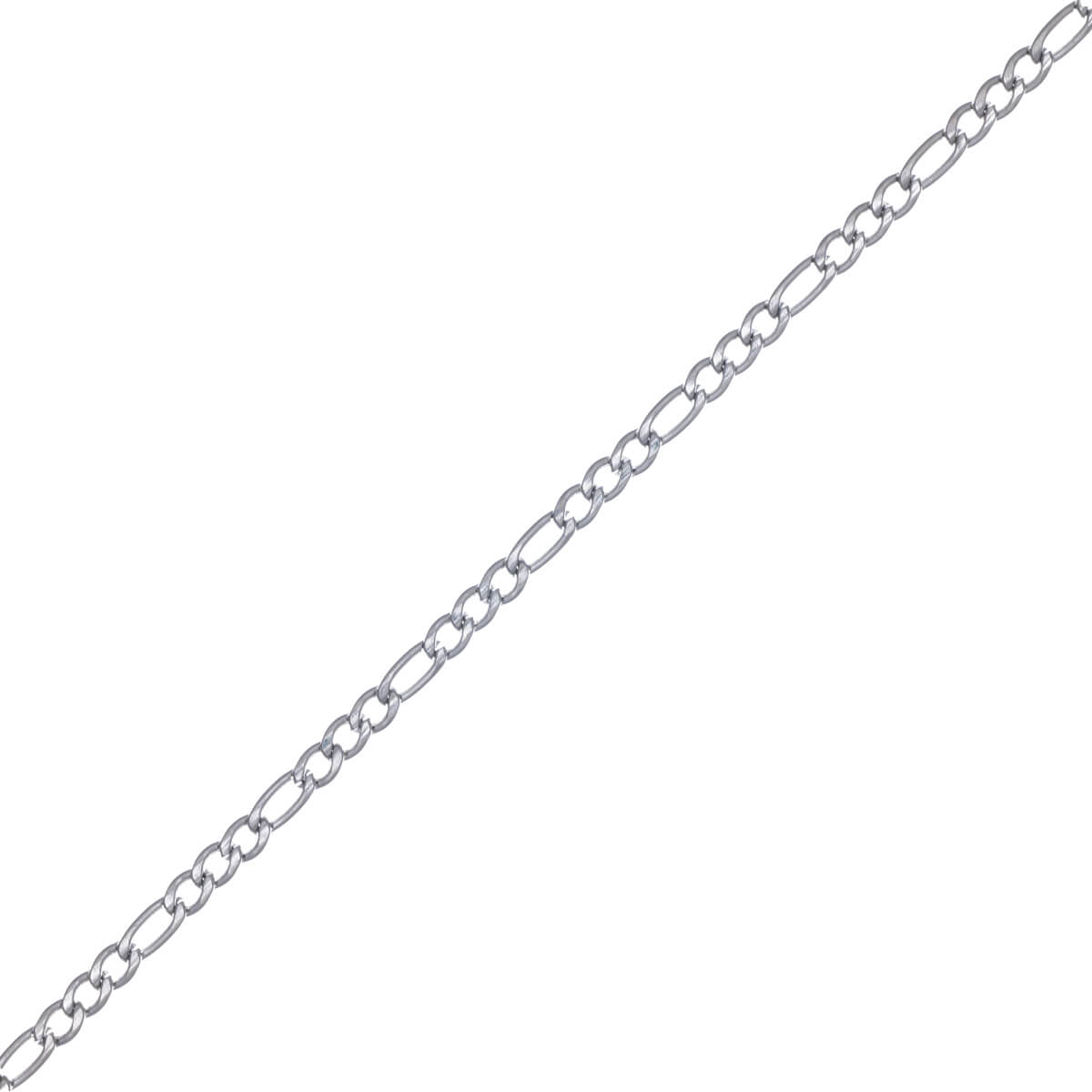 Rundad stål rustningskedja halsband 55 cm
