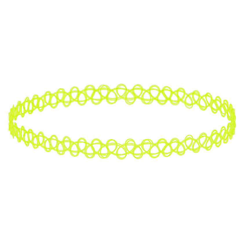 Nylon tatuering choker halsband