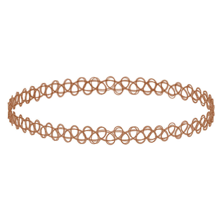 Nylon tatuering choker halsband