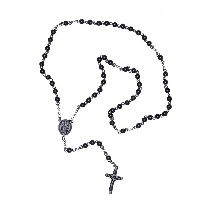 Steel rosary 68cm (Steel 316L)