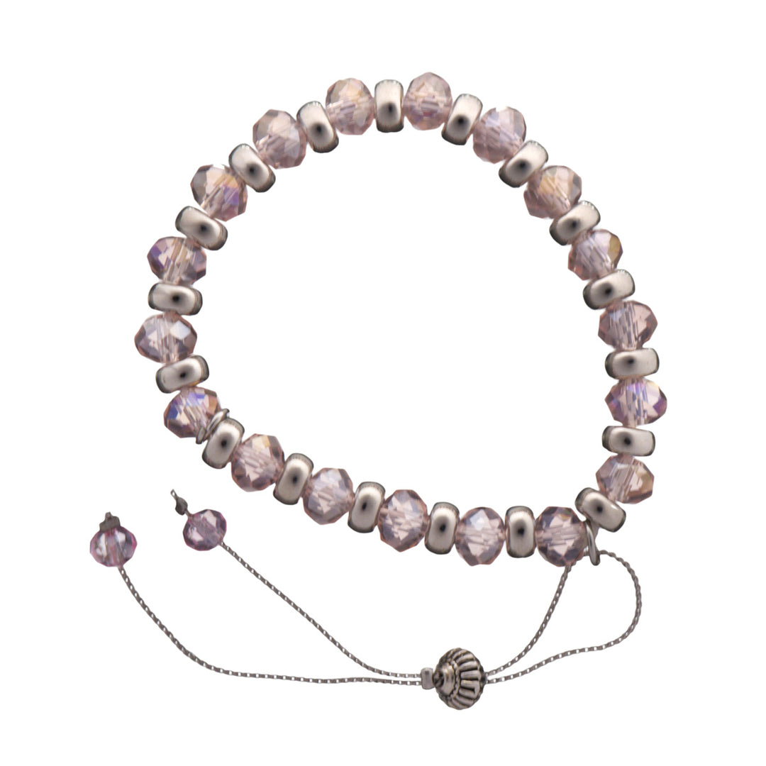 Elastisk glaspärlarmband