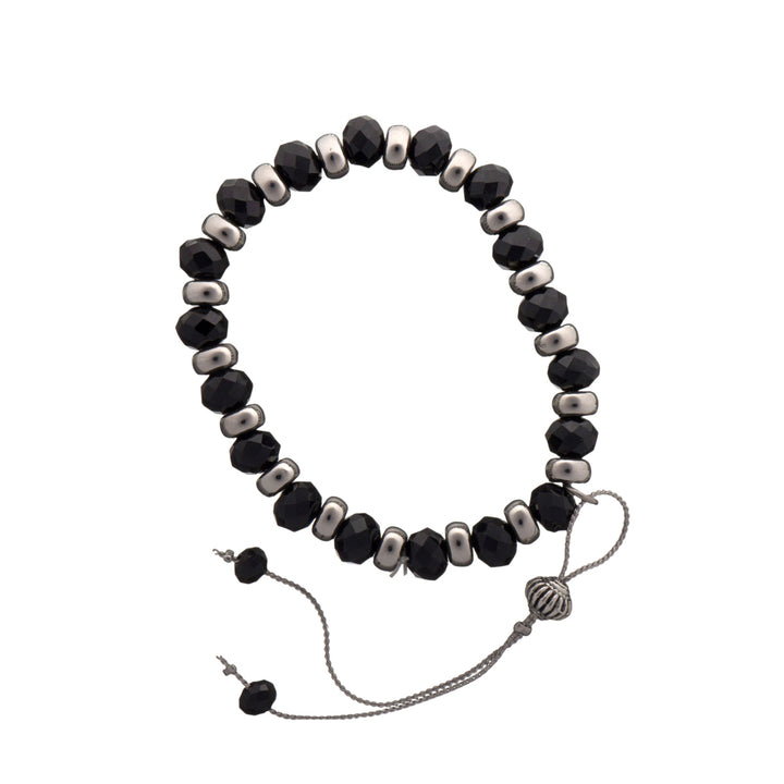 Elastisk glaspärlarmband