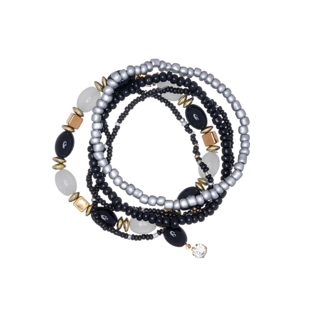 Set med 5 elastiska armband – Ninja.fi