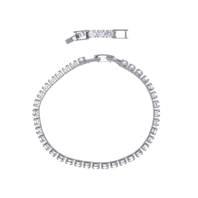Zirconia tennis bracelet 4mm