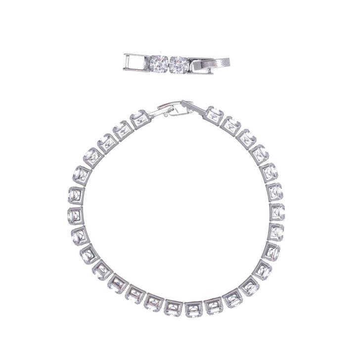 Zirconia tennis bracelet 5mm