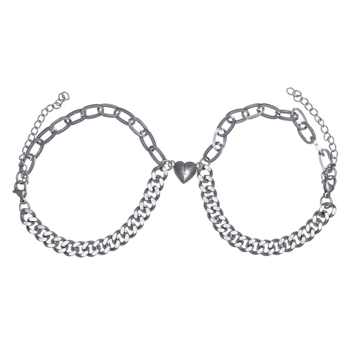 Love bracelet friend bracelet 2pcs (Steel 316L)