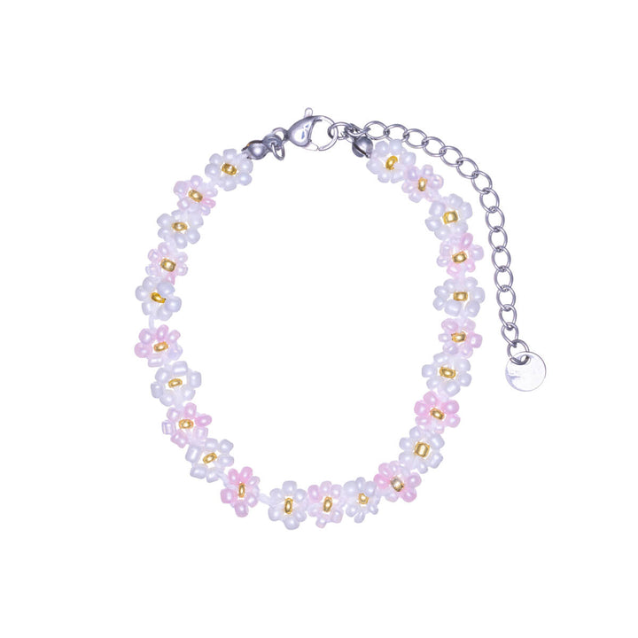 Flower bead bracelet (Steel 316L)