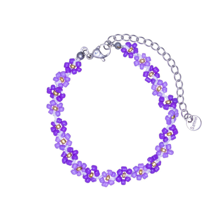 Flower bead bracelet (Steel 316L)