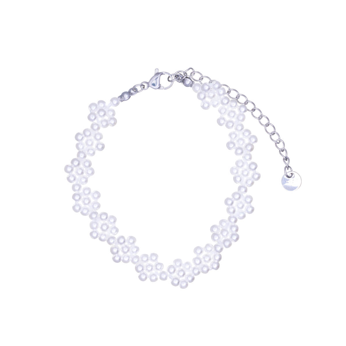 Pearl flower bracelet (Steel 316L)