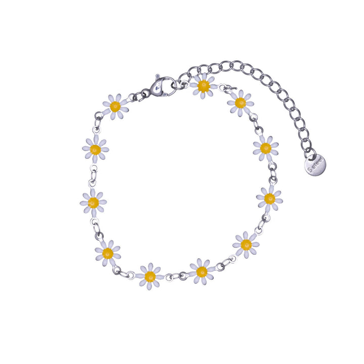 Steel daisy bracelet (Steel 316L)