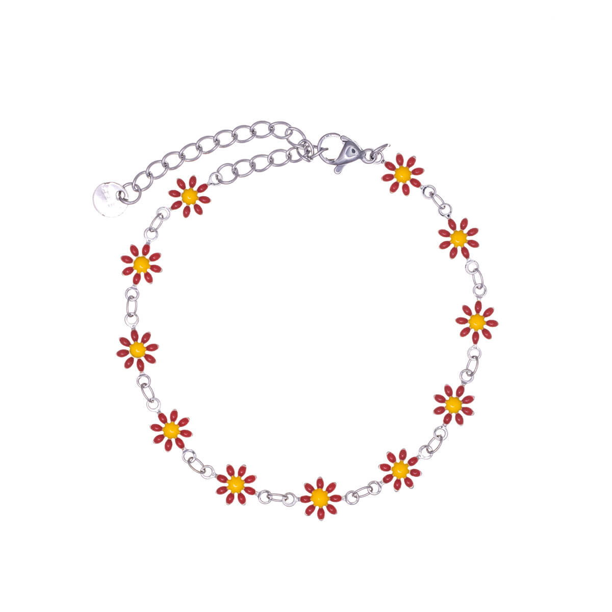 Steel daisy bracelet (Steel 316L)