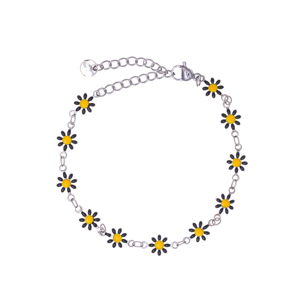 Steel daisy bracelet (Steel 316L)