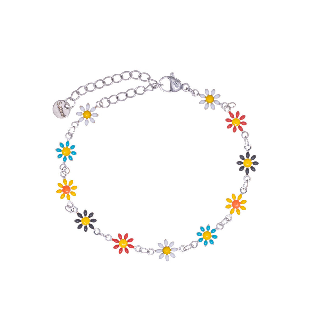 Steel daisy bracelet (Steel 316L)