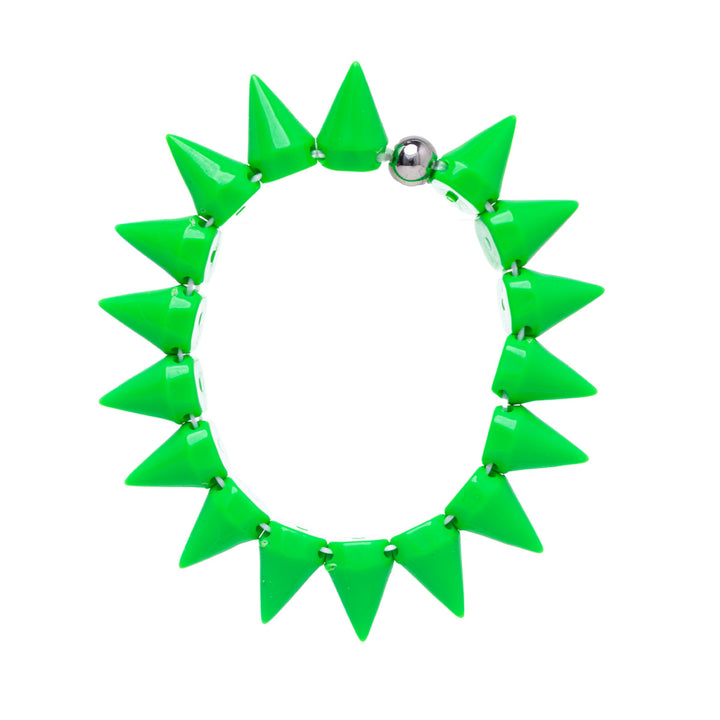 Flexibelt spikarmband med häftklammer