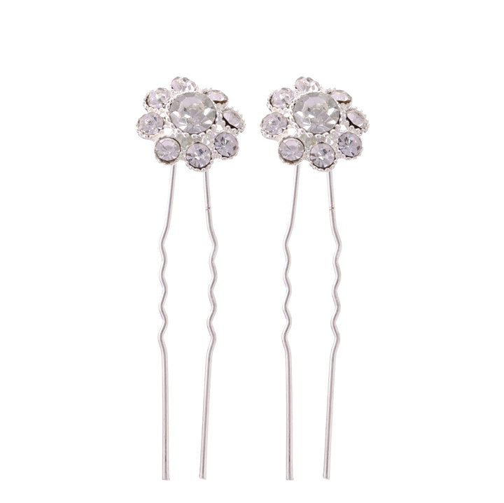Spiritless rhinestone pin 2cm 2pcs