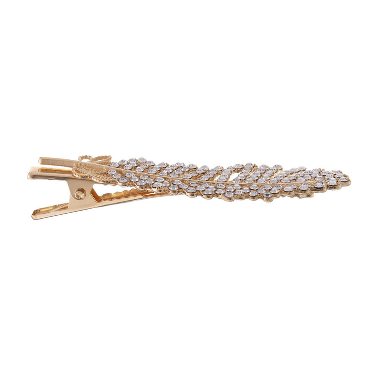 Rhinestone Feather Hair Clip 1st