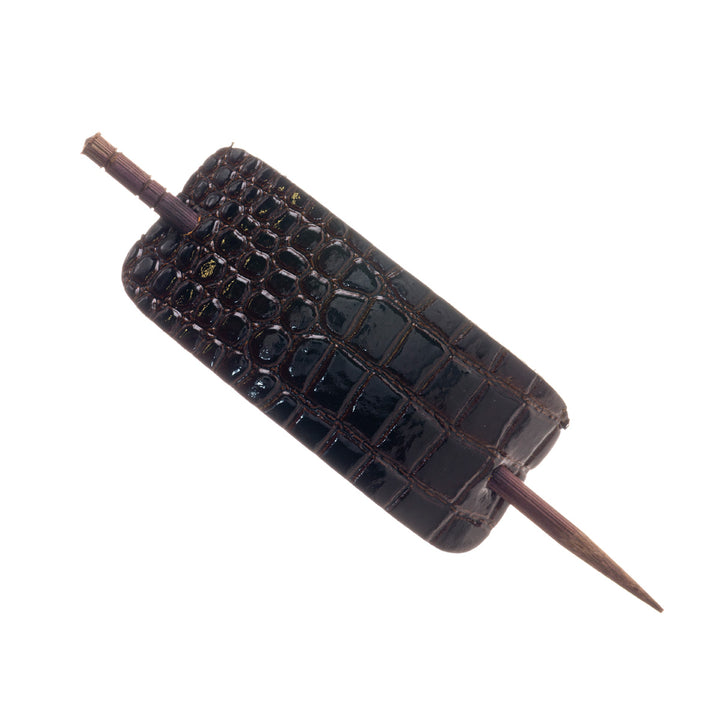 Leather imitation hair buckle 1pcs