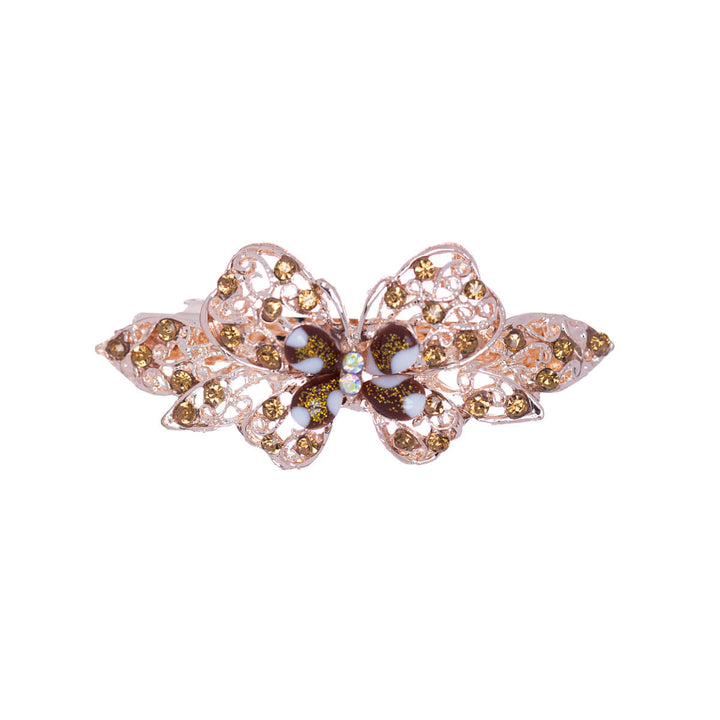 Glittering hair buckle butterfly 1pcs