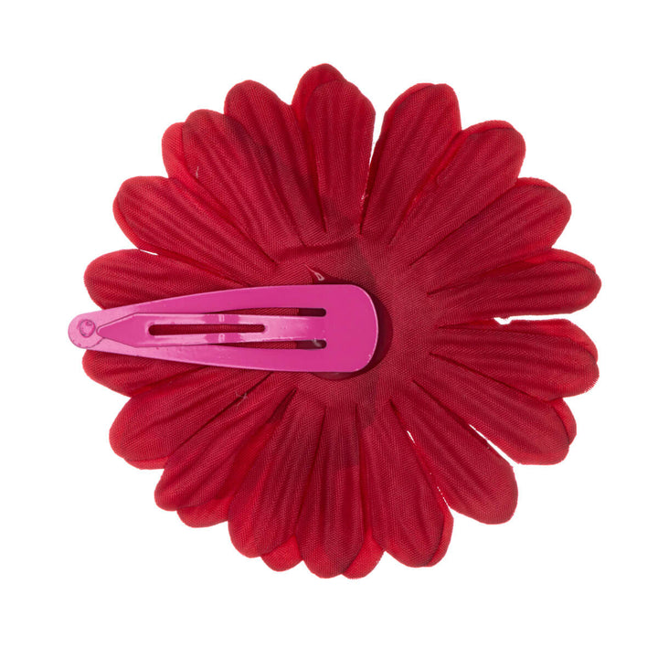 Flat Flower Hair Clip 7.8cm 1 st