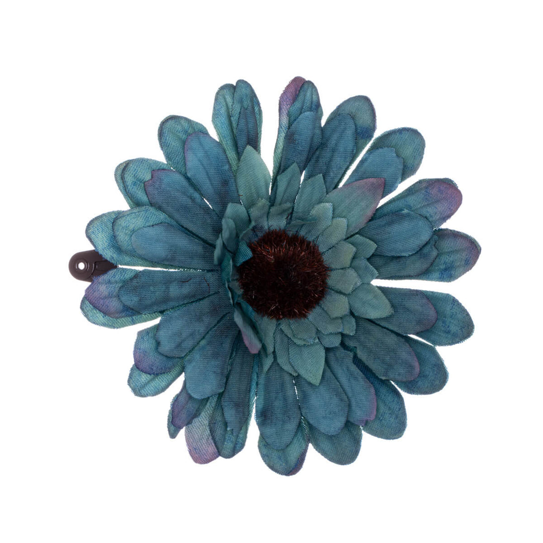 Flat Flower Hair Clip 7.8cm 1 st