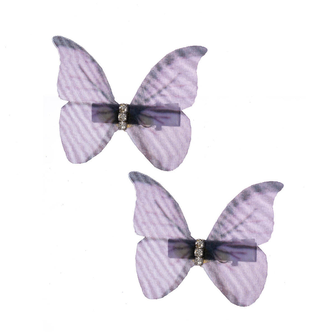 Fjärilshårklipp 2st