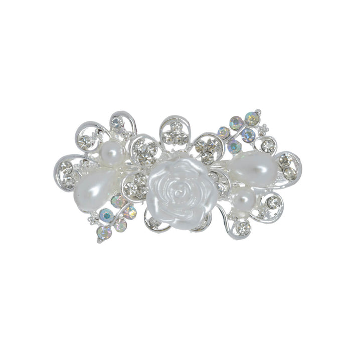 Sparkling pearl hair clip 1pc