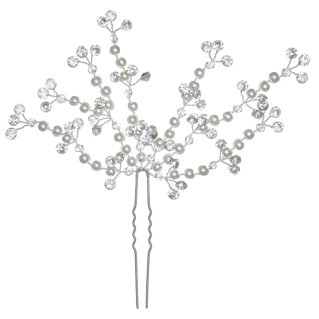 Rik stenpärla hårband andefattig 1 st