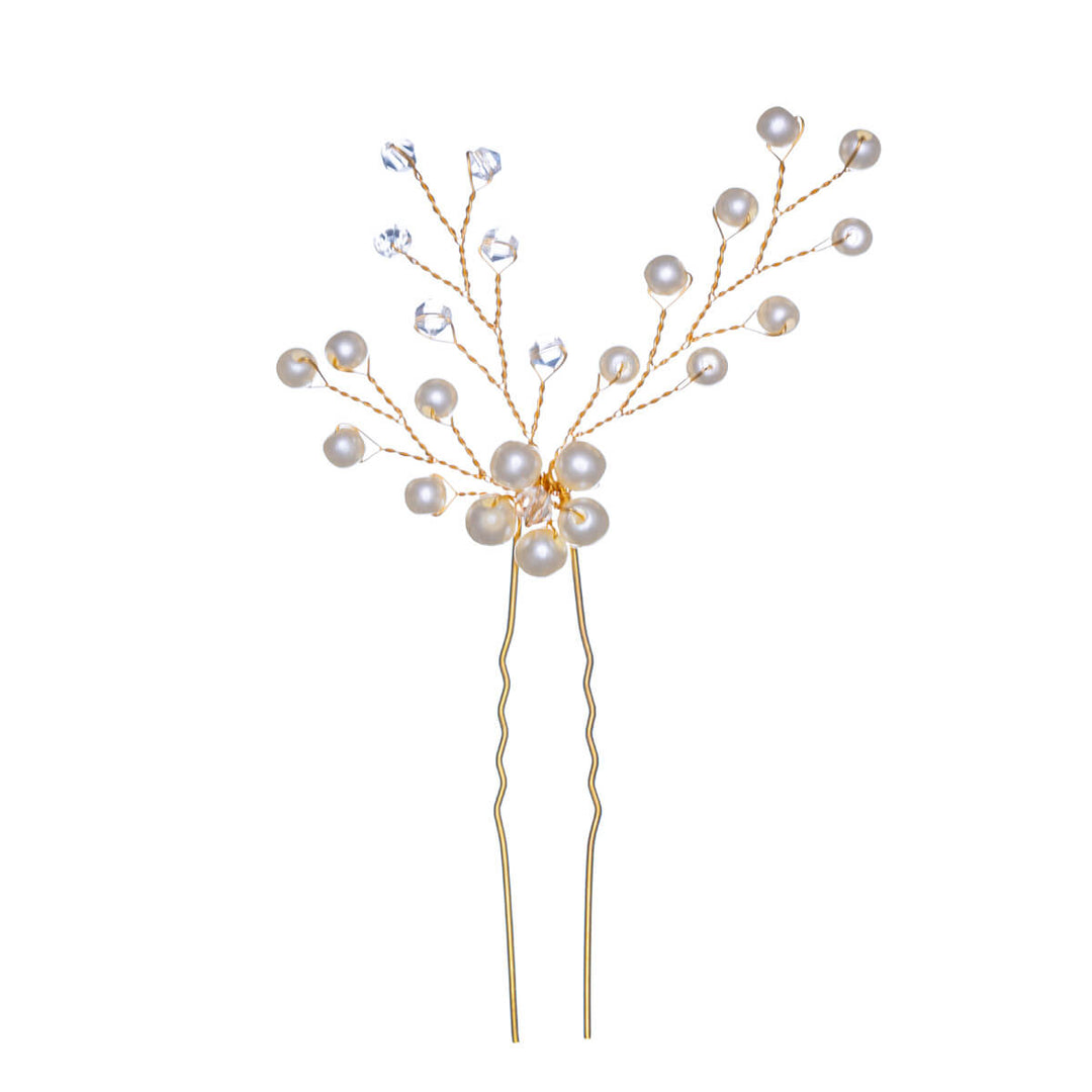 Graceful pearl spiritless hairband for hairstyle 1pc