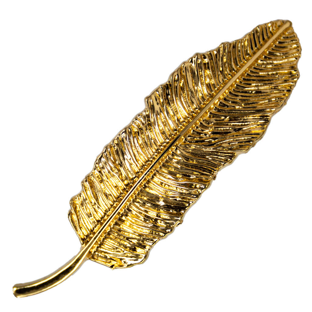 Feather -patterned buckle