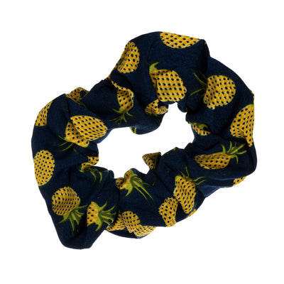 Ananas scrunchie hår tunga Ø 10 cm