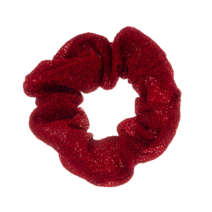 Glittrande scrunchie hår tonnits Ø 8 cm