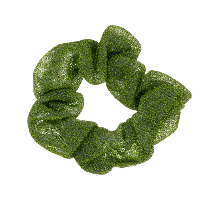 Glittrande scrunchie hår tonnits Ø 8 cm