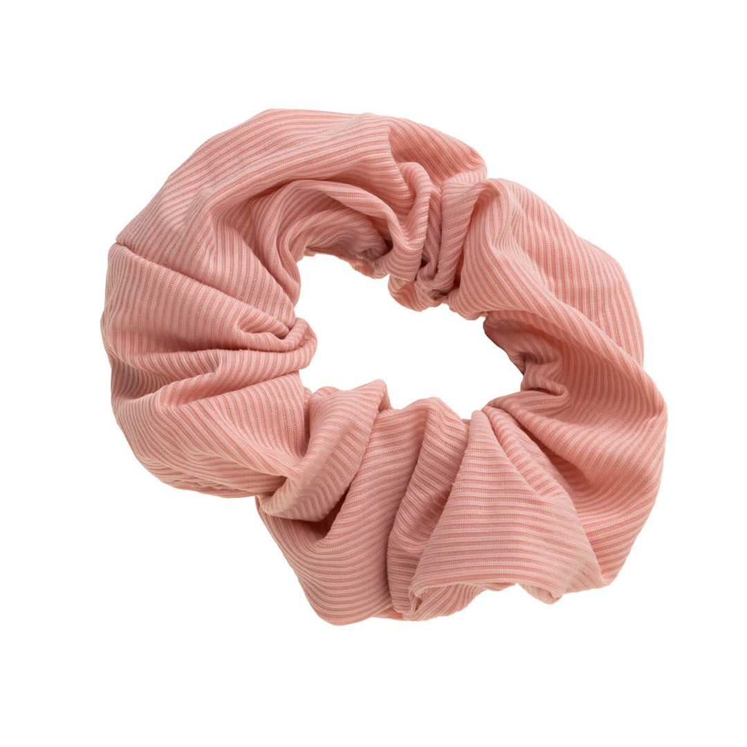 Monokrom randig scrungie hår munk Ø 10 cm