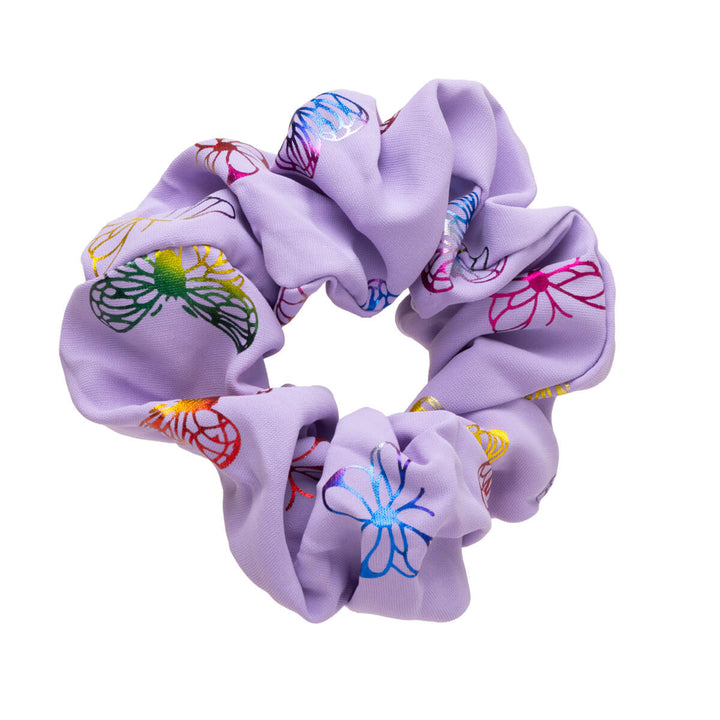 Fjärilsmönstrad Scrunchie Hair Donut Ø 10 cm