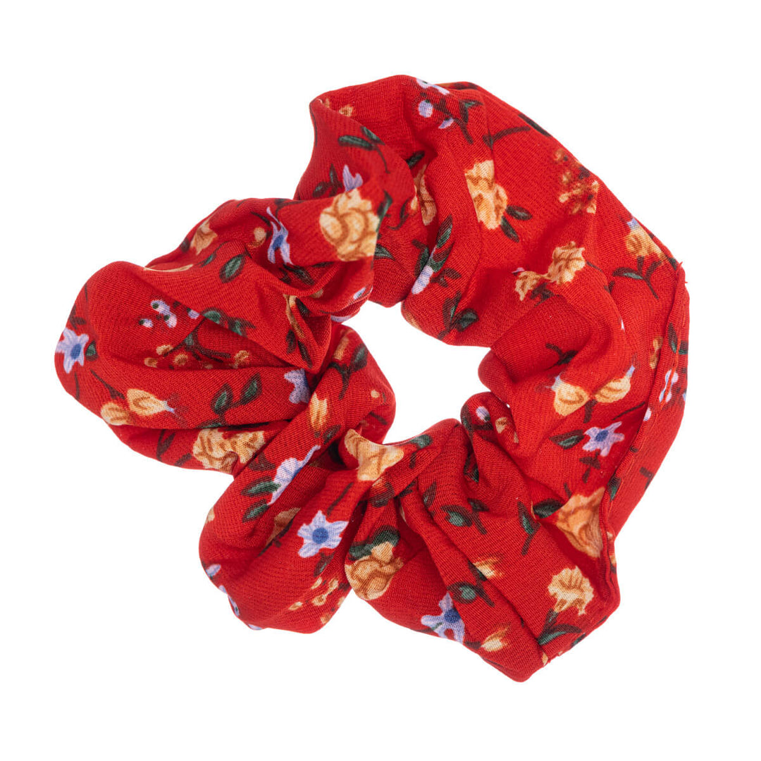 Blomma scrunchie hårmonits Ø 10 cm