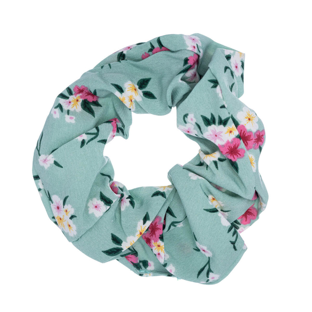 Blomma scrunchie hårmonits Ø 10 cm