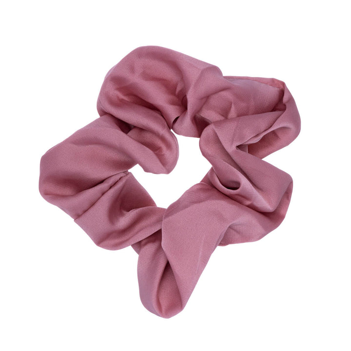 Satin scrunchie hår ton Ø 10 cm