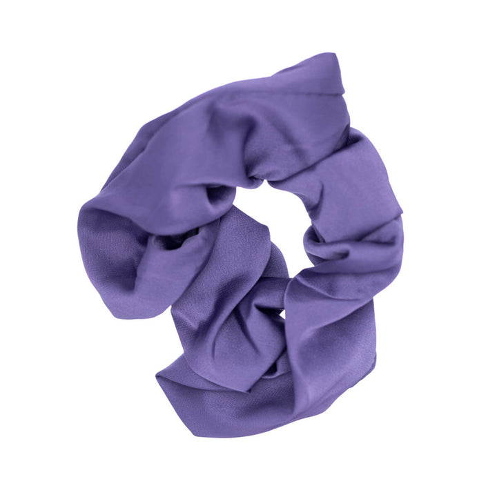 Satin scrunchie hår ton Ø 10 cm