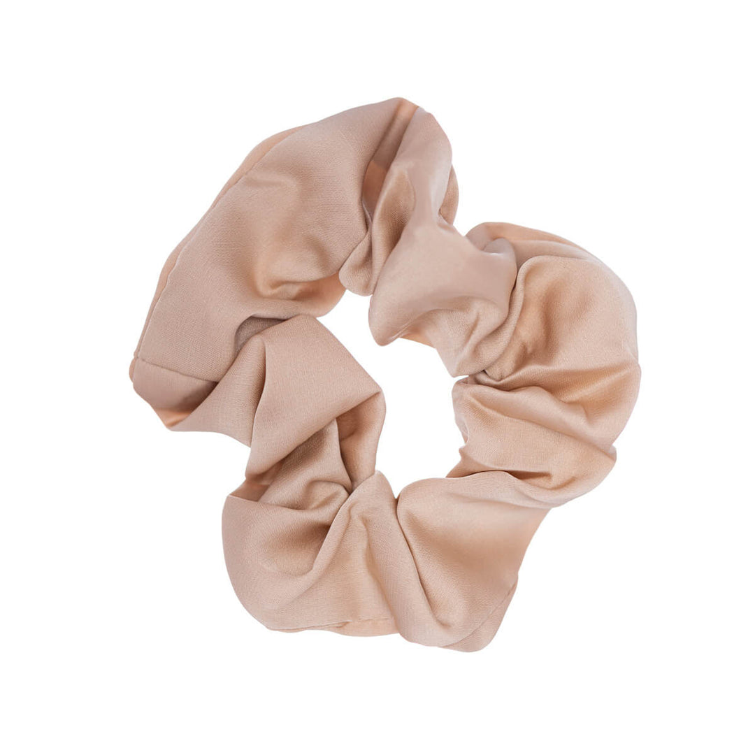 Satin scrunchie hår ton Ø 10 cm