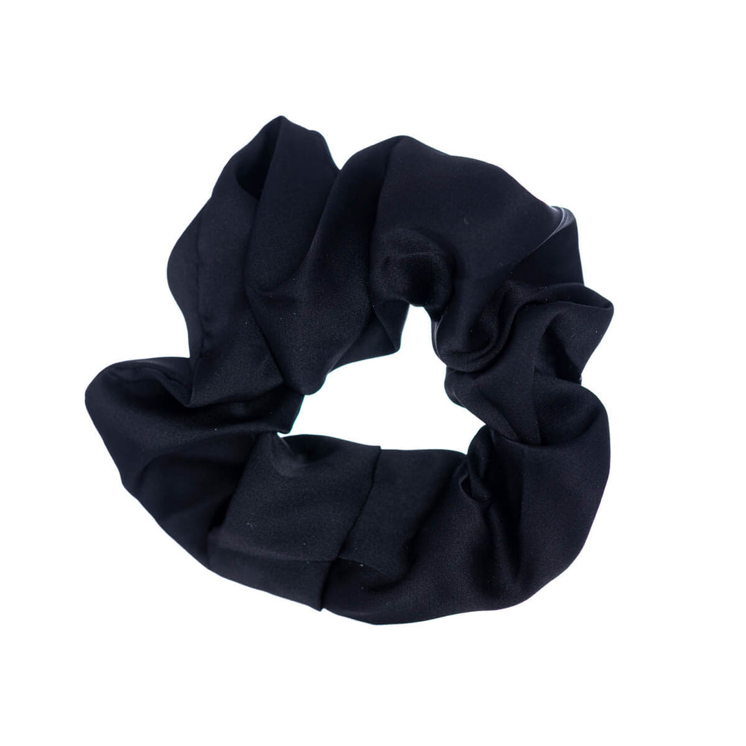 Satin scrunchie hår ton Ø 10 cm