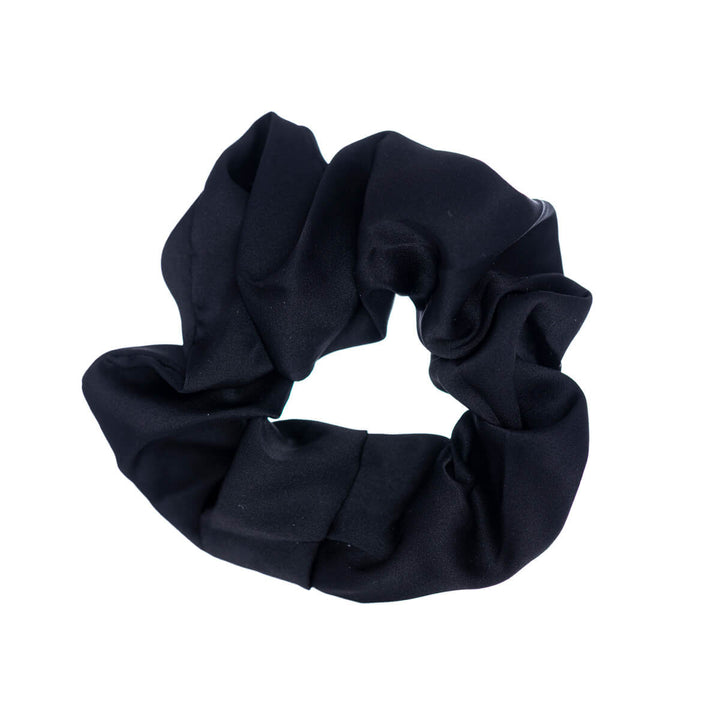 Satin scrunchie hår ton Ø 10 cm