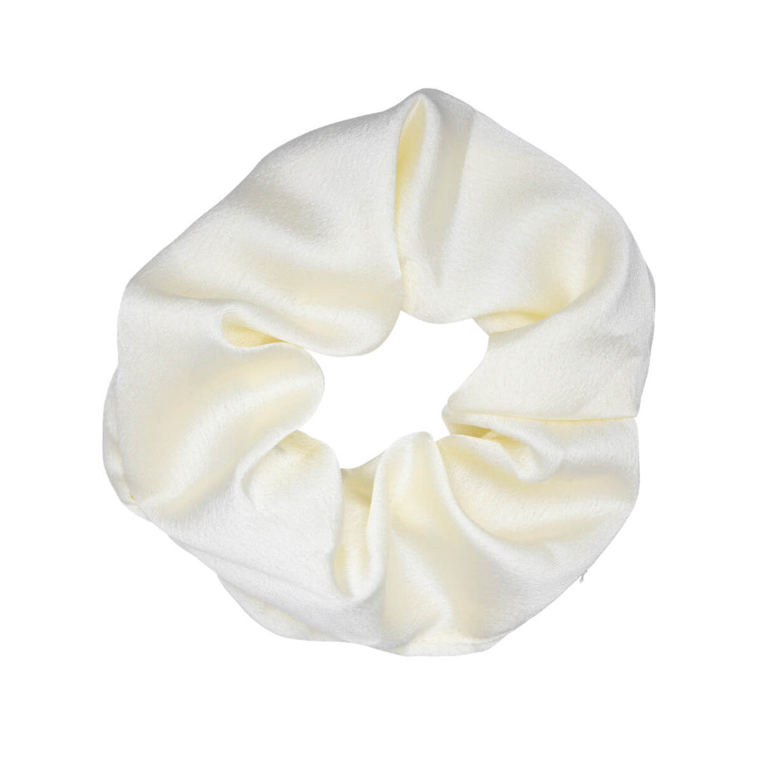 Satin scrunchie hår ton Ø 10 cm