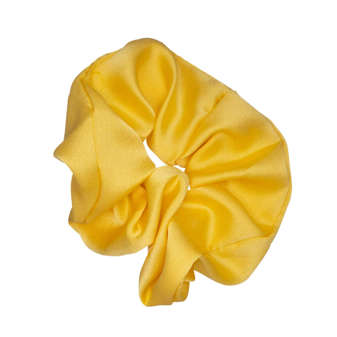 Satin scrunchie hår ton Ø 10 cm