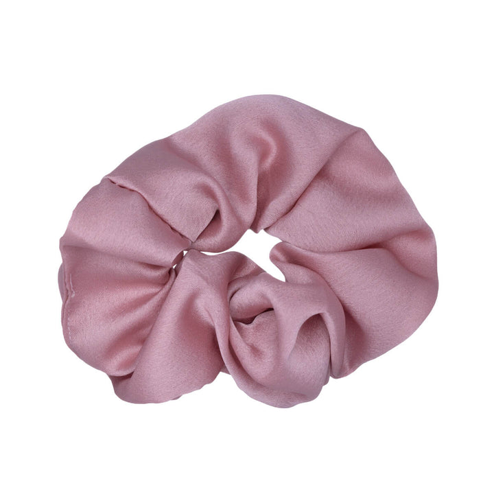 Satin scrunchie hår ton Ø 10 cm