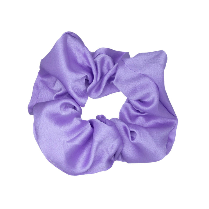 Satin scrunchie hår ton Ø 10 cm