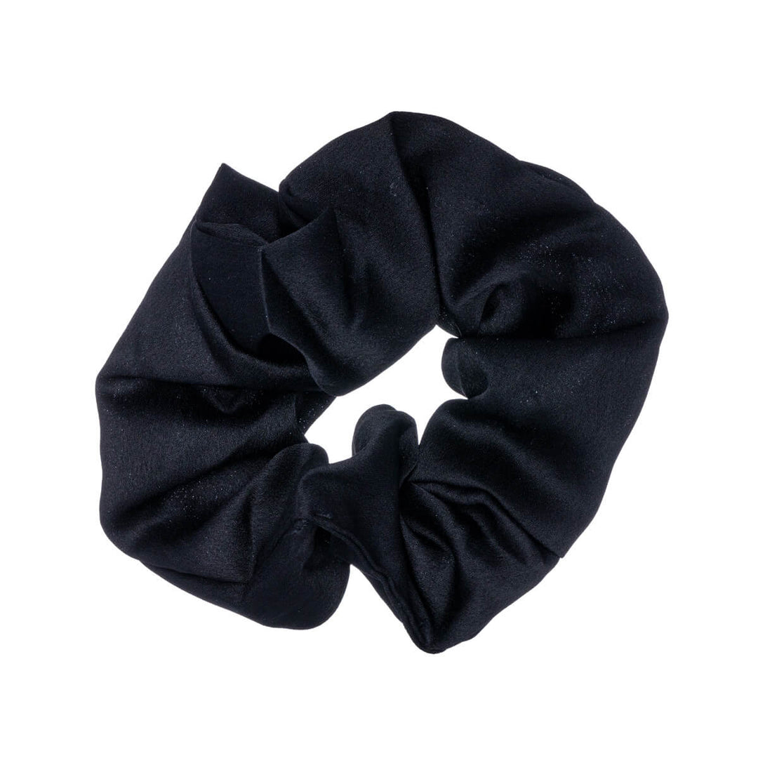 Satin scrunchie hår ton Ø 10 cm