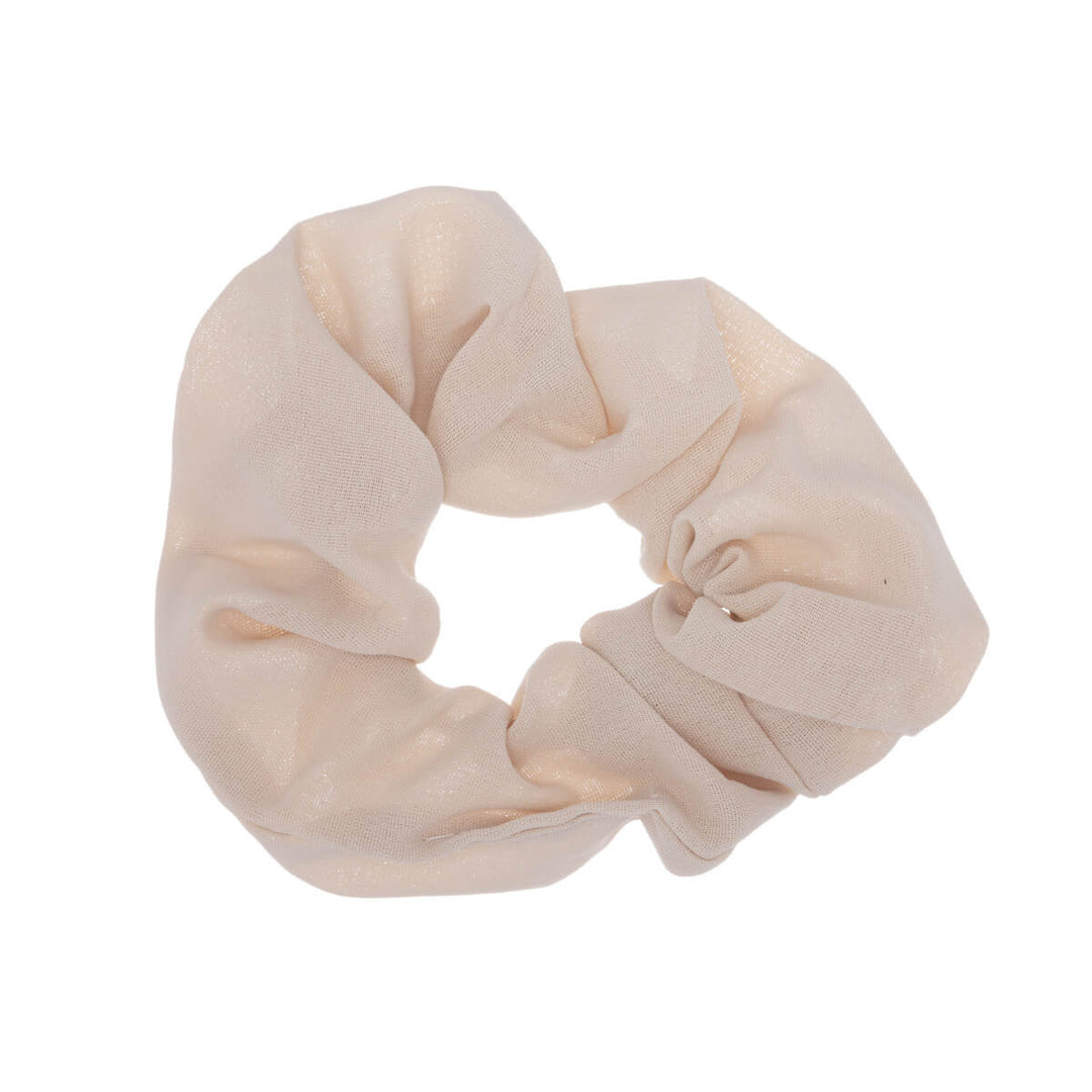 Monokrom scrunchie hår munk Ø 10 cm